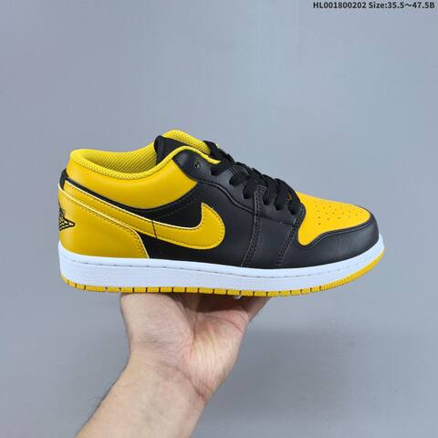 Air Jordan 1 Low Yellow Ochre AIR JORDAN 1 Aj1 Lifestyle (BS-66721)