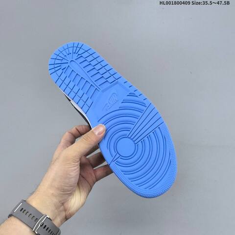 Air Jordan 1 Low Midnight Navy University Blue AIR JORDAN 1 Aj1 Lifestyle (BS-66279)