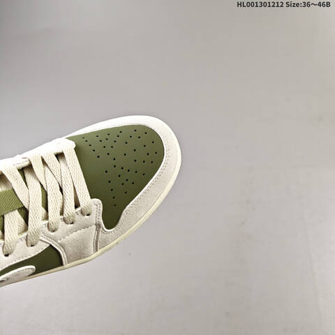 Air Jordan 1 Low Medium Olive AIR JORDAN 1 Aj1 Lifestyle (BS-67476)