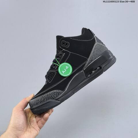Nike Air Jordan 3 Retro AIR JORDAN FN0344-999 36 36 5 37 5 38 38 5 39 4 Lifestyle - Women's (BS-66862)