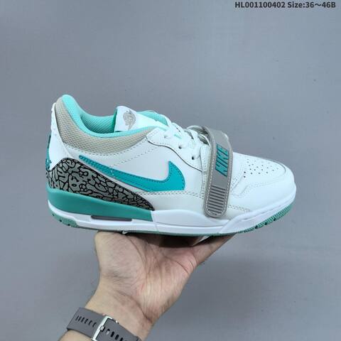 Air Jordan Legacy 312 Low White Turquoise AJ312 Lifestyle (BS-66355)