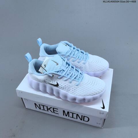 Nike HQ4308-003 White Light Blue Metallic Silver EU 36-46 Running Shoe - Unisex (BS-60536)