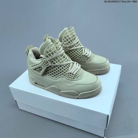 Air Jordan 4 NET Rattan AIR JORDAN 4 Aj4 Lifestyle (BS-66519)