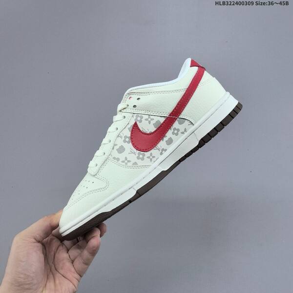 Nike SB Dunk Low Retro DIY Hello Kitty Louis Vuitton beige red white grey brown EU 36-45 skate shoe