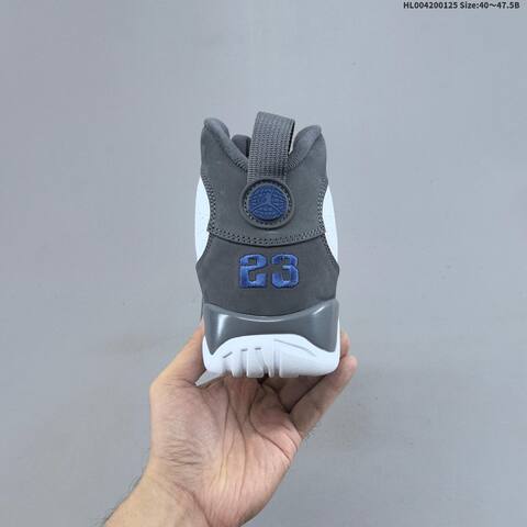 Air Jordan 9 Retro Flint Grey Replica AIR JORDAN 9 Aj9 Lifestyle (BS-66839)