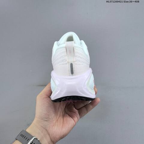 Nike Vomero Plus ReactX Air Zoom White Light Pink Purple EU 36-40 Running Shoe - Unisex (BS-60602)