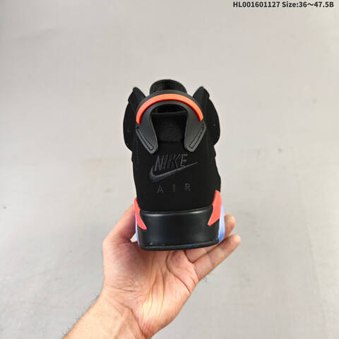Air Jordan 6 Retro OG Black Infrared 3M AIR JORDAN 6 Aj6 Lifestyle (BS-67653)