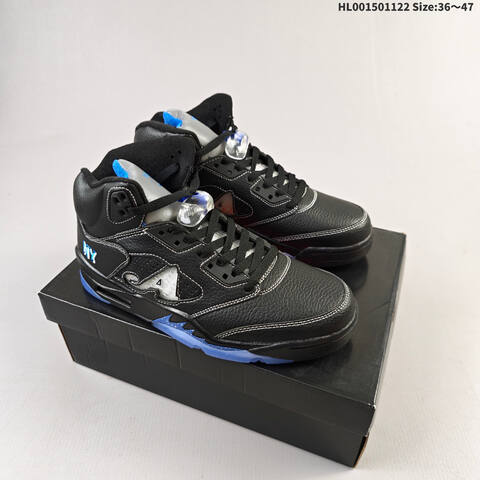 Awake NY x Air Jordan 5 Retro Racer Blue AIR JORDAN 5 Aj5 5 Awake NY Jord Lifestyle (BS-67733)