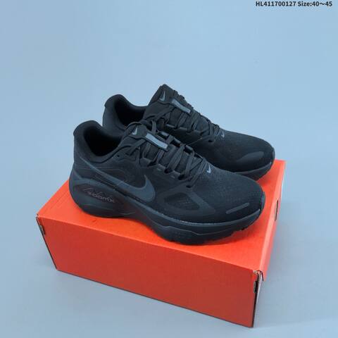 Nike Structure Plus ReactX Air Zoom Black White Dark Grey EU 40-45 Running Shoe - Men's (BS-61713)