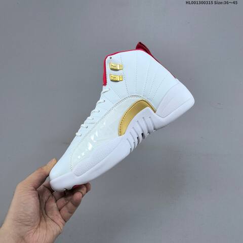 Air Jordan 12 Retro Fiba AIR JORDAN 12 Aj12 Lifestyle (BS-66531)
