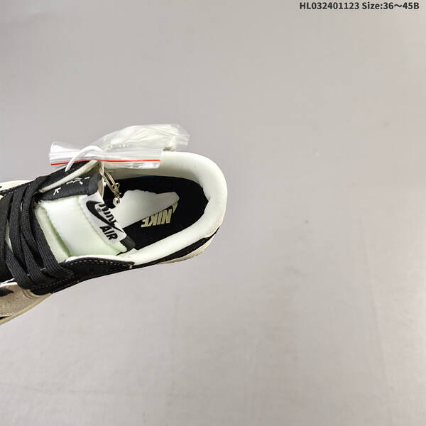 Nike Air Jordan 1 black/white/cream EU 36~45 basketball