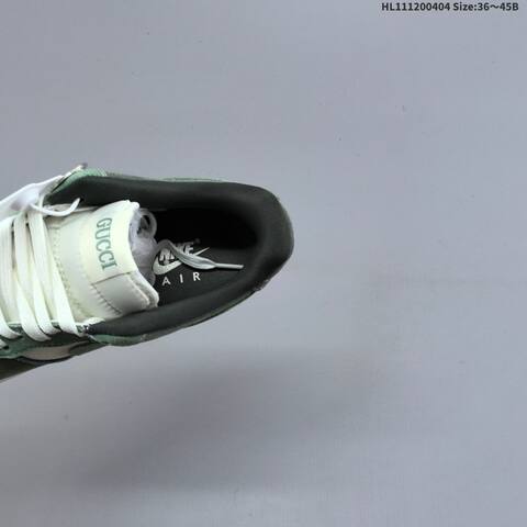 Nike Air Force 1 Low Dark Green Light Green Off White Black EU 36-45 Sneaker - Unisex (BS-60940)