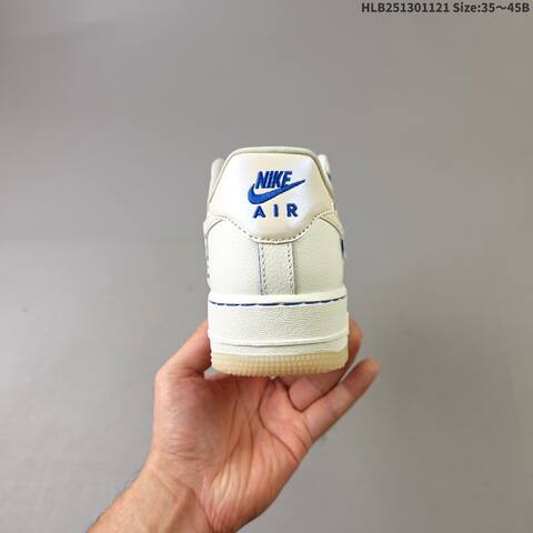 Nike Air Force 1 07 Off White Blue Beige EU 35-45 Sneaker - Unisex (BS-63302)