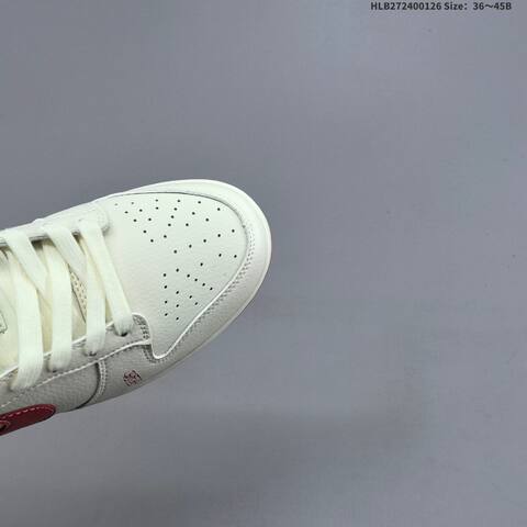 Nike Dunk SB Low Off White Red EU 36-45 Skate Shoe - Unisex (BS-61752)