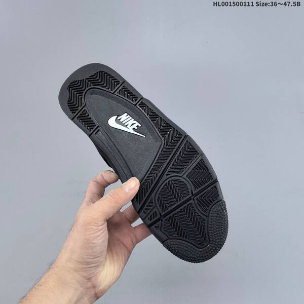 Jordan Air Jordan 4 Retro Black Cat triple black EU 36-47 5 basketball lifestyle