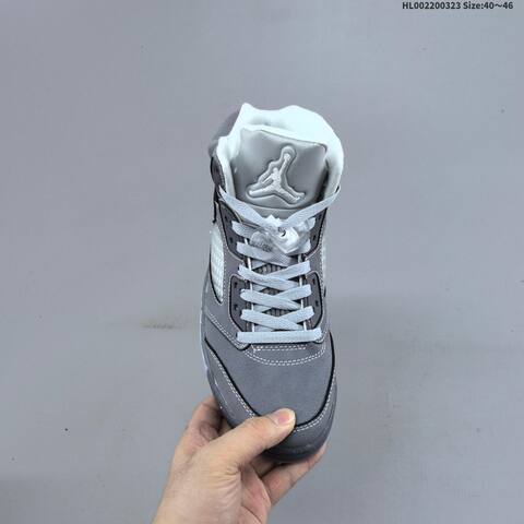 Air Jordan 5 Retro Wolf Grey Replica AIR JORDAN 5 Aj5 5 TP Lifestyle (BS-66458)
