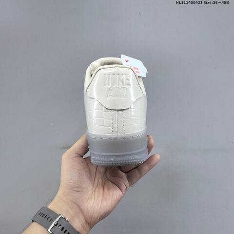 Nike Air Force 1 07 Light Bone Grey EU 36-45 Sneaker - Unisex (BS-60607)
