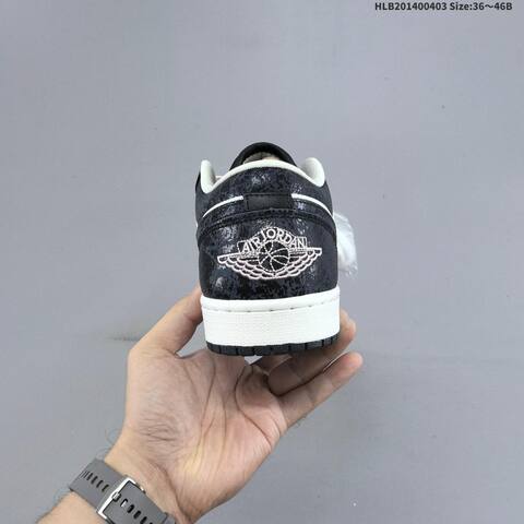 Nike Air Jordan 1 Low AIR JORDAN 1 II0595-001 Lifestyle (BS-66337)