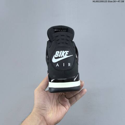 Nigel Sylvester x Air Jordan 4 OG Brick By Brick BIKE AIR JORDAN 4 Aj4 Lifestyle (BS-66838)