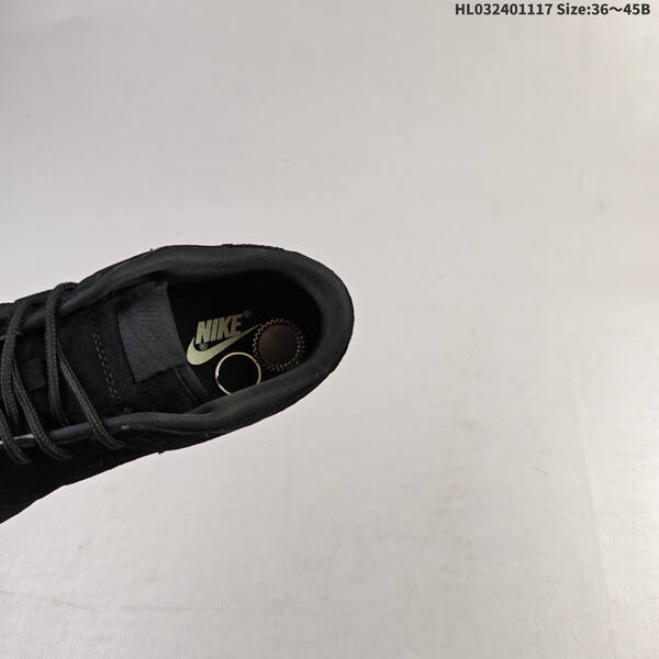 Nike SB Dunk Low Retro DIY black EU 36-45 skate shoe
