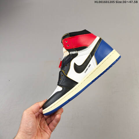Union LA x Fragment Design x Air Jordan 1 Retro High OG TOP3 AIR JORDAN 1 Aj1 Lifestyle (BS-67520)