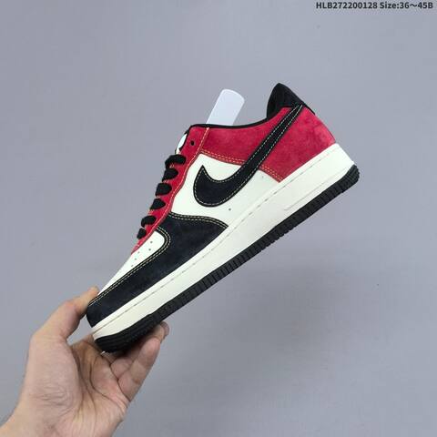 Nike Air Force 1 07 Low White Navy Blue Sail EU 36-45 Sneaker - Unisex (BS-61685)