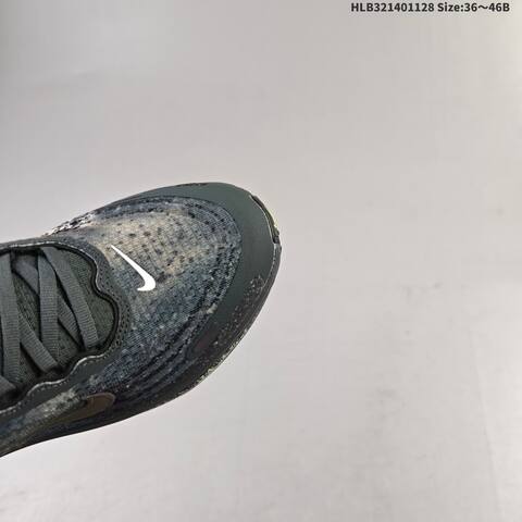Nike Vomero Plus ReactX Air Zoom Dark Grey Black White Neon Green EU 36-46 Running Shoe - Unisex (BS-62979)