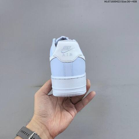 Nike Air Force 1 07 Pale Blue White EU 36-45 Sneaker - Unisex (BS-60567)