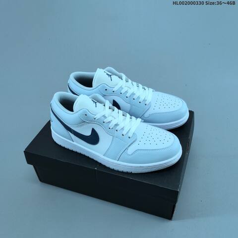 Air Jordan 1 Low AIR JORDAN 1 Aj1 1 Swoo Lifestyle (BS-66403)