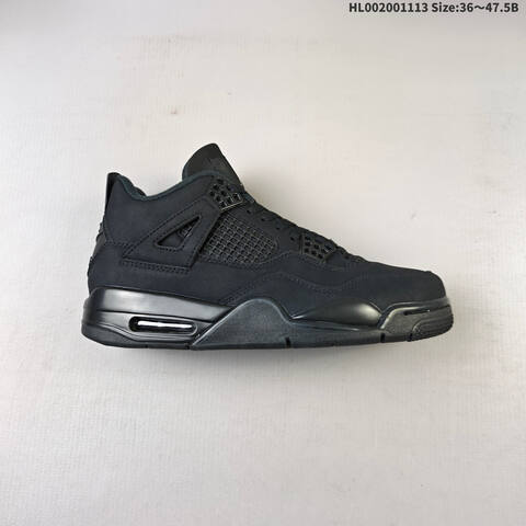 Air Jordan 4 Retro Black Cat Replica AIR JORDAN 4 Aj4 Lifestyle (BS-67824)