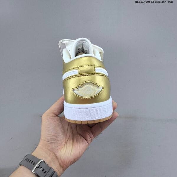 Jordan Air Jordan 1 Low Gold/White EU 36-46 basketball