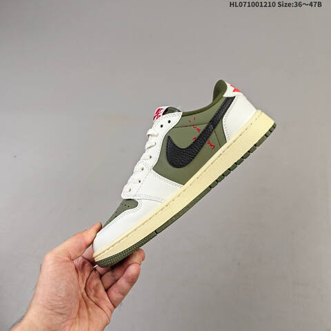 Nike Air Jordan 1 x Travis Scott AIR JORDAN DM7866-200 36 36 5 37 5 38 Lifestyle - Women's (BS-67514)