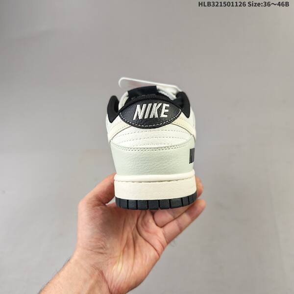 Nike Dunk Low light green off white black EU 36-46 skate shoe