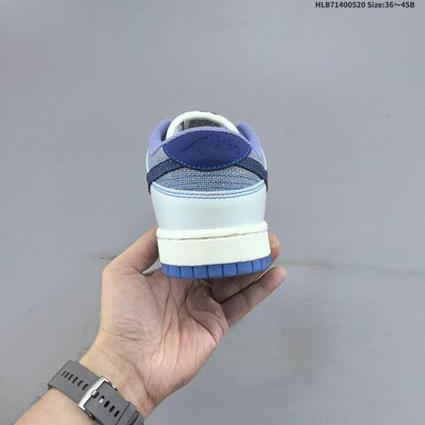 Nike SB Dunk Low Friendship Knot Sail Light Grey Navy Blue Purple EU 36-45 Skate Shoe - Unisex (BS-60245)
