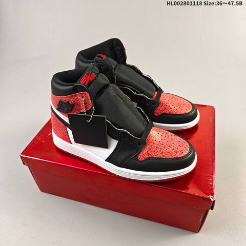 Air Jordan 1 High OG Ruby WMNS AIR JORDAN 1 Aj1 1 Jordan Brandj Lifestyle (BS-67785)