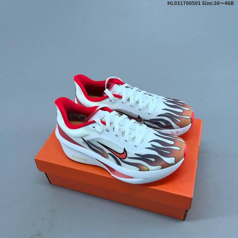 Nike Zoom Fly 6 Black White Grey Red EU 36-46 Running Shoe - Unisex (BS-60554)