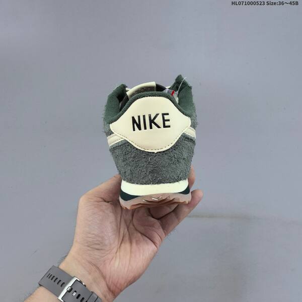 Nike Classic Cortez dark green cream off white gum brown EU 36-45 sneaker