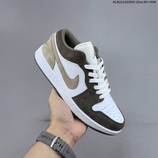 Jordan Air Jordan 1 Low 553558-046 White/Brown/Taupe EU 36-45 casual