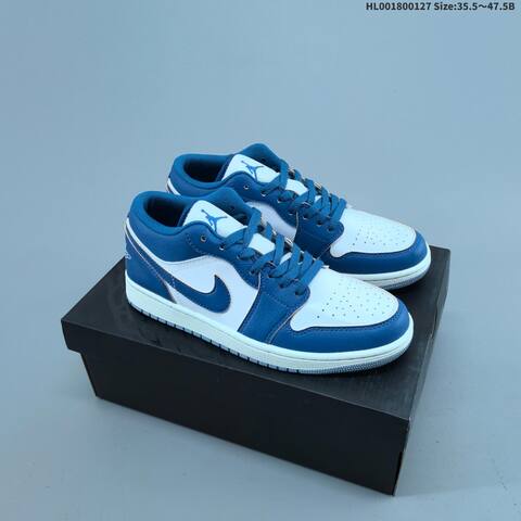Air Jordan 1 Low Marina Blue AIR JORDAN 1 Aj1 Lifestyle (BS-66805)