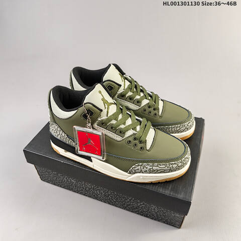 Air Jordan 3 Retro Family Affair AIR JORDAN 3 Aj3 Lifestyle (BS-67594)