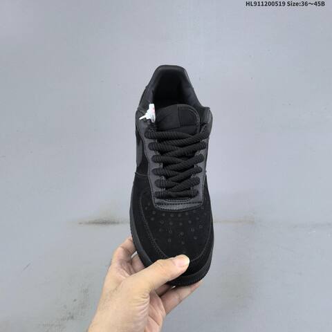 Nike Air Force 1 07 HF9109 001 All Black EU 36 45 Sneaker EU 36-45 - Unisex (BS-60256)