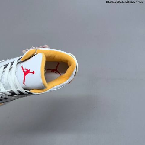 Air Jordan 3 Retro Orange Citrus AIR JORDAN 3 Aj3 Lifestyle (BS-66381)