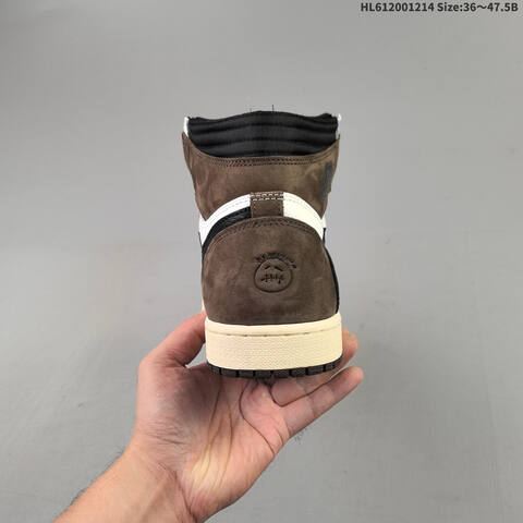 Travis Scott x Air Jordan 1 YY Retro High OG Cuctus Jack Swoo Lifestyle (BS-67437)