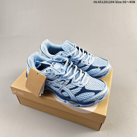 ASICS Gel-Cumulus 16 White Purple Blue Pink EU 36-45 Running Shoe Running Sneakers - Unisex (BS-69183)