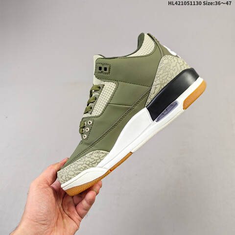 Air Jordan 3 Retro Silver Anniversary AIR JORDAN 3 Aj3 Lifestyle (BS-67604)
