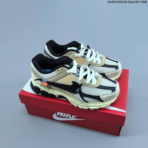 Nike Zoom Vomero 5 Beige Black Cream Orange Blue EU 36-45 Running Shoe - Unisex (BS-61274)