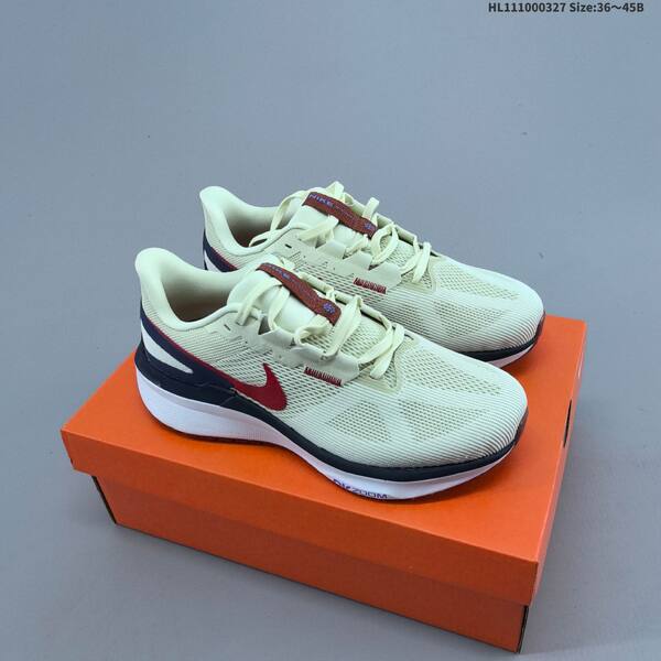 Nike Air Zoom Structure 25 cream red navy white EU 36-45 running shoe