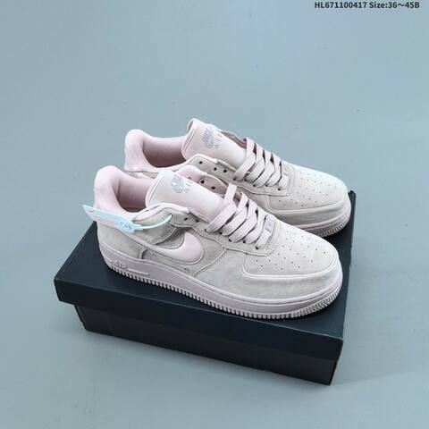 Nike Air Force 1 07 Burgundy Pink EU 36-45 Sneaker - Unisex (BS-60679)