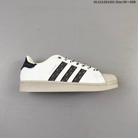 Adidas Originals Superstar JQ8722 Off White Black Red Beige EU 36 45 Skate Shoe EU 36-45 - Unisex (BS-65378)