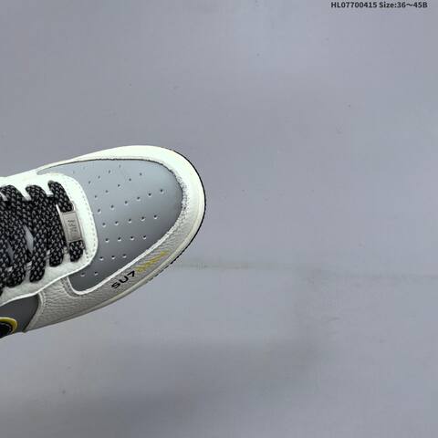Nike Air Force 1 07 Low White Grey Black Yellow EU 36-45 Sneaker - Unisex (BS-60710)